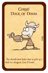 Munchkin Duck of Doom Card