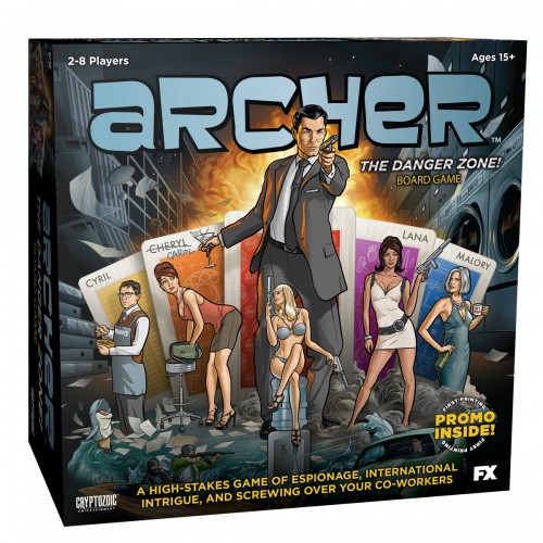 Review: Archer The Danger Zone Board Game